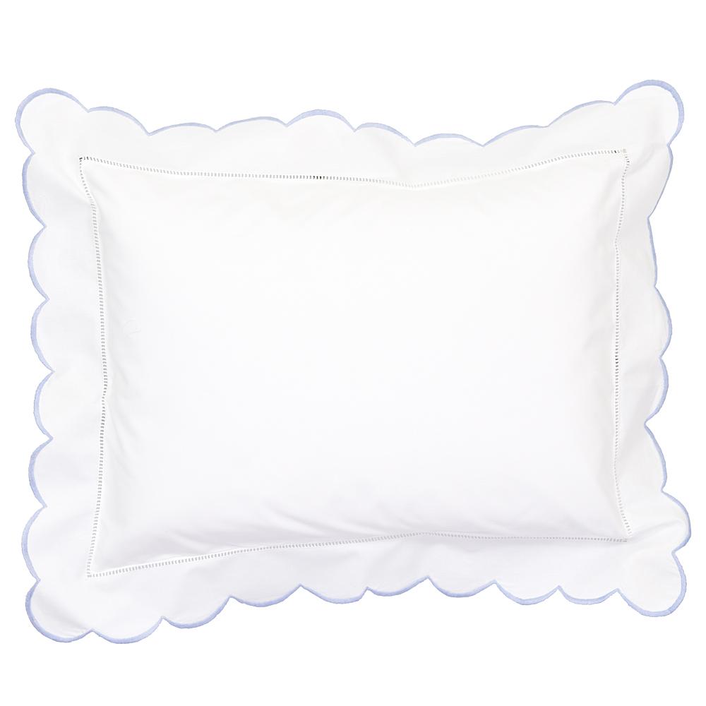 Ruffled shop edge pillowcases