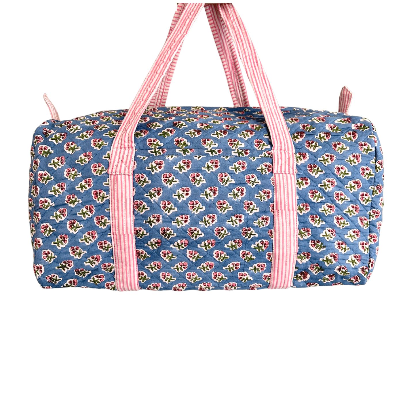 Azure Blue Ditsy Weekend Bag