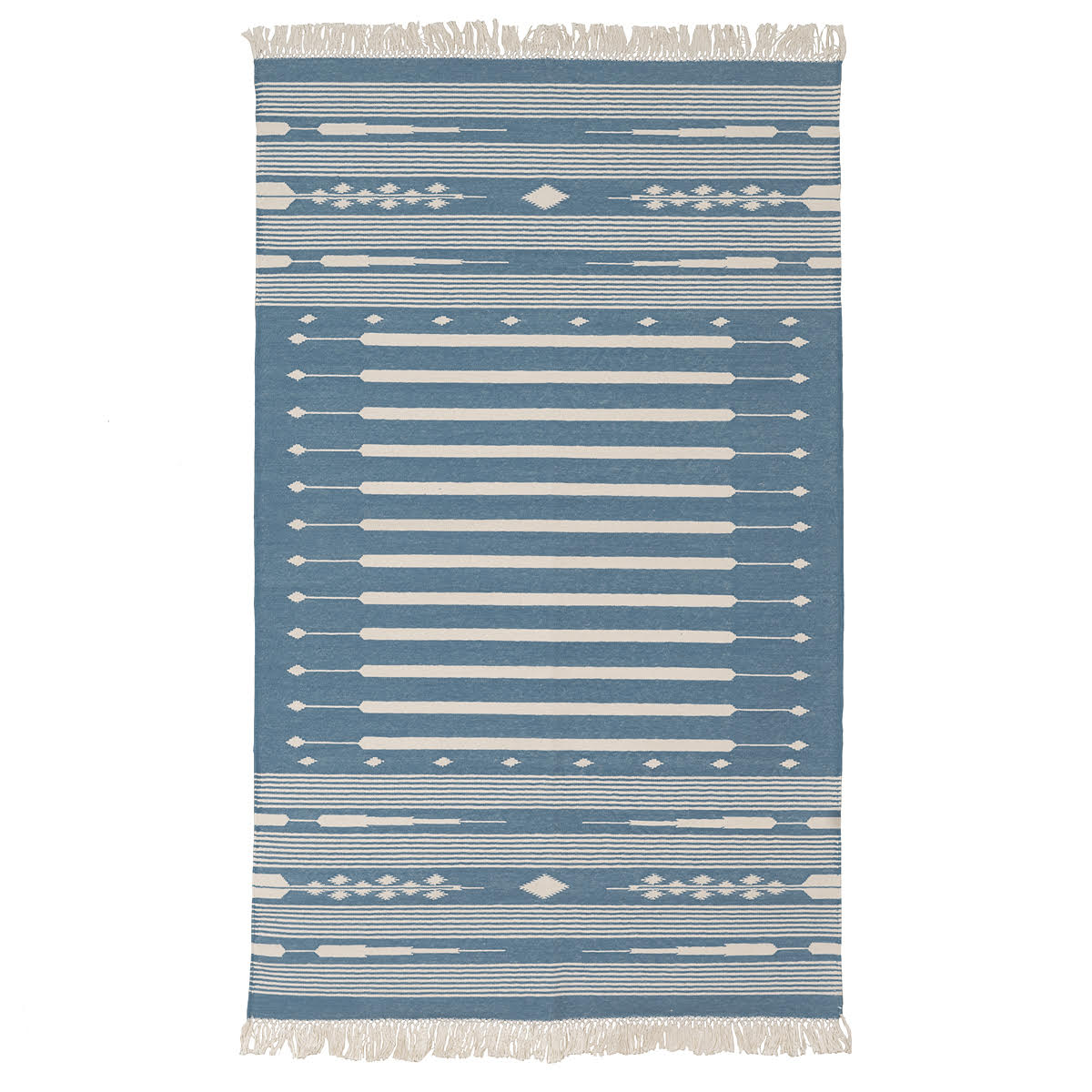 Blue Stripe Rug