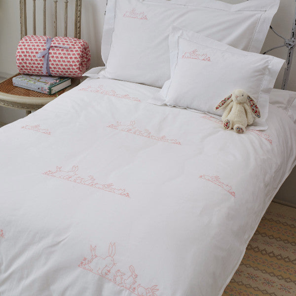 Pink star cot bedding online